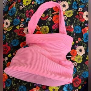 Melitta Baumeister Pink Pleated Women's Bag